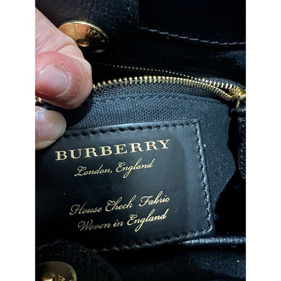 Authentic Burberry House Check Banner Crossbody Bag - Picture 9 of 12